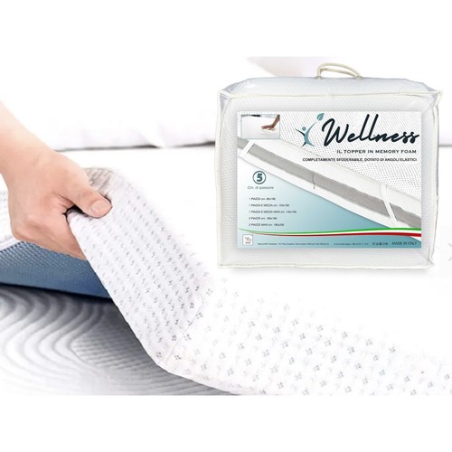 Topper wellness per materasso - wellness,