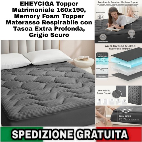 Topper matrimoniale - topper,
