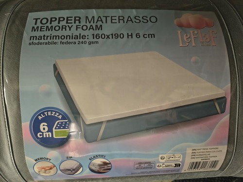 Topper materasso matrimoniale