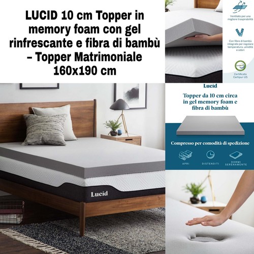 Topper matrimoniale - topper,
