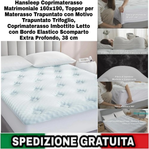 Topper matrimoniale 160x190cm - topper,