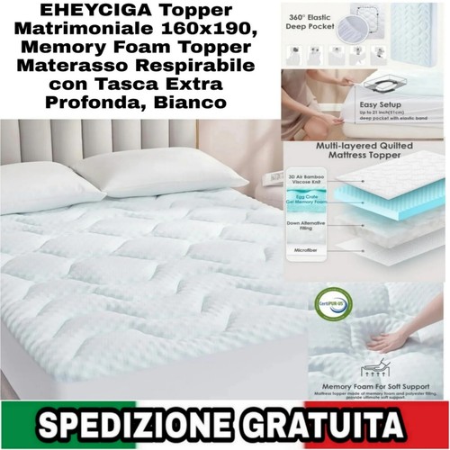 Topper matrimoniale - topper,