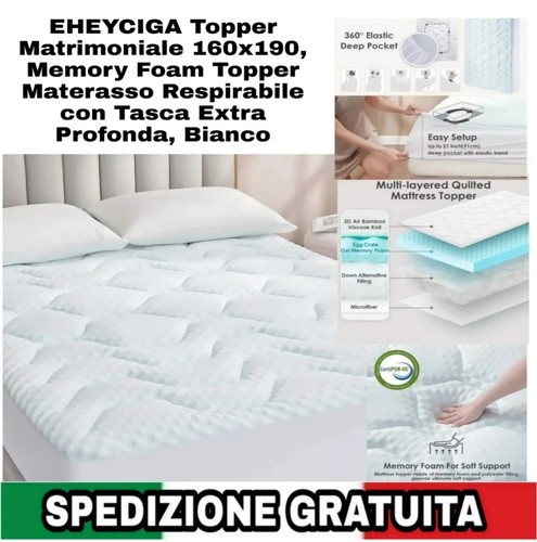 Topper matrimoniale - topper,